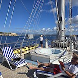 In between the rides (photo by Don Paine)