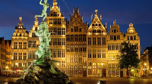 Antwerp at night, Belgium. Getty Images@Unsplash