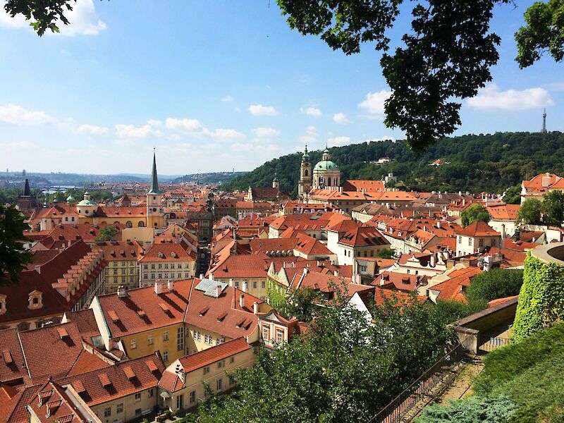 Rooftops of Prague, Czech Republic. Unsplash@Flora Hon