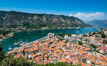 Orange roofs of Kotor, Montenegro. Unsplash@Faruk Kaymak