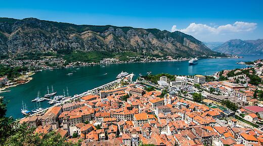 Orange roofs of Kotor, Montenegro. Unsplash@Faruk Kaymak