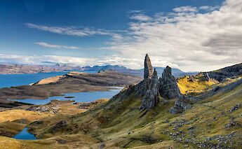 Old Man of Storr, Isle of Skye, Scotland. Unsplash@Martin Bennie