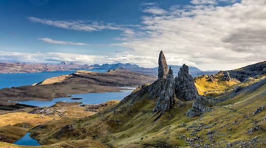 Old Man of Storr, Isle of Skye, Scotland. Unsplash@Martin Bennie