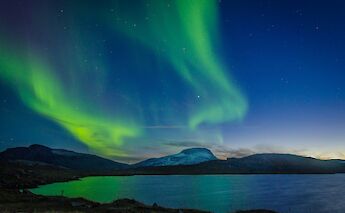 Northern Lights in Abisko National Park, Sweden. Unsplash@David Becker