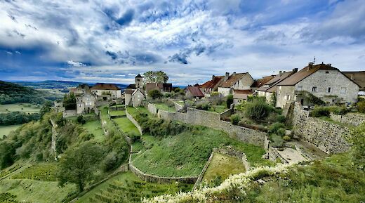 Blue skies above Burgundy, France. Unsplash@Vlado Sestan