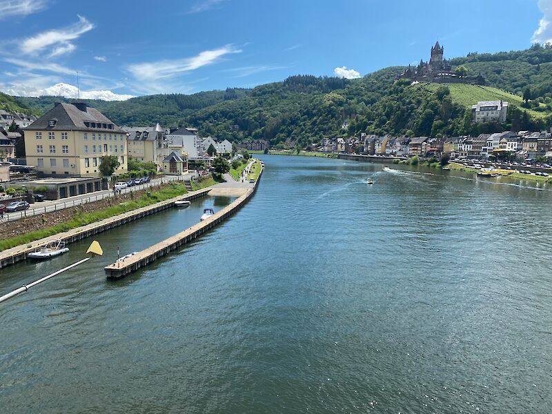 Mosel River in Cochem, Germany. Unsplash@Viktoria M