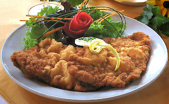 Wiener Schnitzel in Austria is fantastic! CC:Kobako