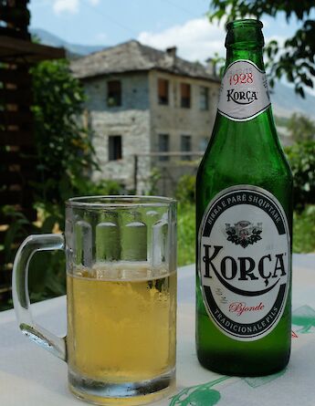 Korça Beer, the 1st & only 100% Albanian beer! Franco Pecchio@Flickr