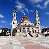 Orthodox Cathedral - Resurrection of Christ in Korçë, Albania. CC:joepwijsbek