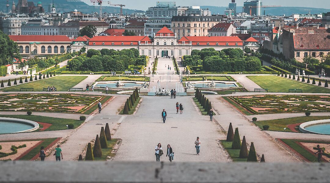 Belvedere Palace Gardens, Vienna, Austria. daniel plan, Unsplash