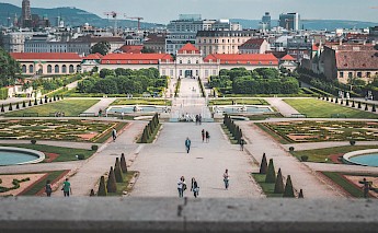 Belvedere Palace Gardens, Vienna, Austria. daniel plan, Unsplash