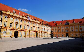 Abbey at Melk, Wachau, Austria. Unsplash:Catrina Farrell