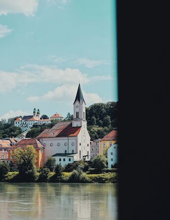 Tower in Passau, Germany. Unsplash:Yves Cedric Schulze