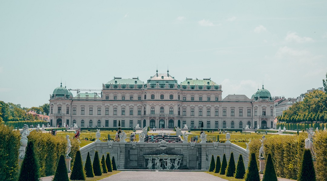 Belvedere Palace, Vienna, Austria. Photo Leyre, Unsplash