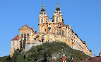 Melk Abbey in Austria. CC:Bwag