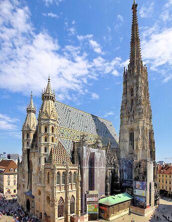 Stephansdoms, Vienna, Austria. CC:Bwag