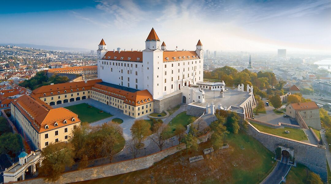 Castle in Bratislava, Slovakia.