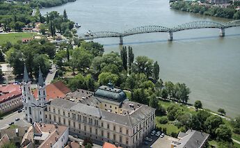 Danube River in Esztergom, Hungary. Andrew Moore@Flickr