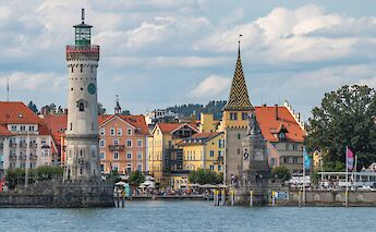 Spires of Lindau, Germany. Unsplash:Christian Wiediger