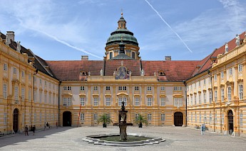 Melk Abbey in Austria. CC:Bwag