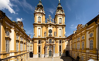 Melk Abbey in Austria. Andreas Weilguny@Unsplash