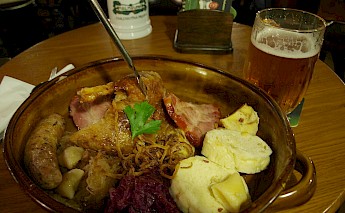 Traditional Bohemian Platter in Prague, Czech Republic. CC:Jip