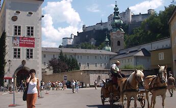Horsedrawn-carriage rides in Salzburg, Austria. Tomislavmedak@Flickr