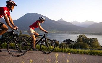 Riverside biking in Austria!