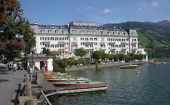 Grand Hotel & Casino in Zell am See, Salzburg, Austria. CC:Holger.Ellgaard
