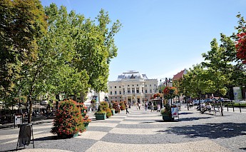 Hviezdoslav Square in Bratislava, Slovakia. CC:Jorge Lascar