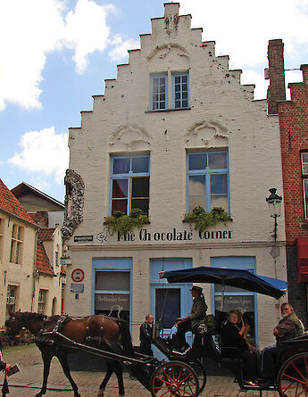 Chocolate Shop in Bruges, West Flanders, Belgium. RaiderofGin@Flickr