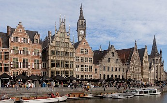 Ghent, East Flanders, Belgium. CC:Michielverbeek