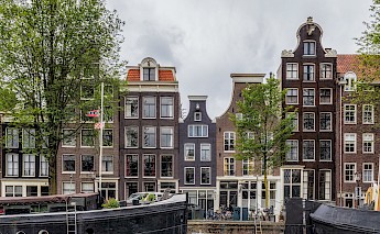 Waalseilandgracht in Amsterdam, North Holland, the Netherlands. Steven dosRemedios, Flickr