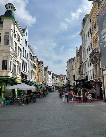 Strolling through Antwerp, Belgium. ©Jan