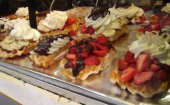 True Belgian waffles! Janny Cu@Flickr