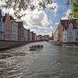 Lots of canals in Bruges, West Flanders, Belgium. ©Hollandfotograaf