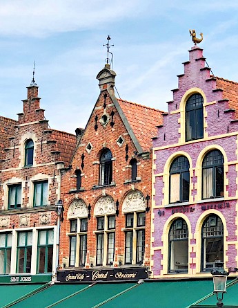 The famous gables in Bruges, West Flanders, Belgium. Despina Galani@Unsplash