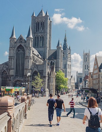 Ghent, East Flanders, Belgium. Dimhou@Unsplash
