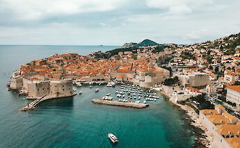 Dubrovnik Harbor, Croatia. Spencer Davis@Unsplash