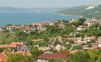 Balchik, a Black Sea coastal town in Bulgaria.