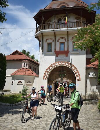 Dervent Monastery in Romania.