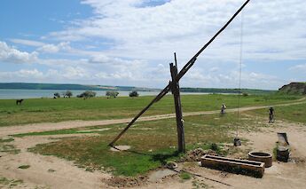 Oltina Lake in Romania.