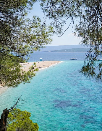 Bol on Brac Island along the Dalmatian Coast in Croatia. Karolina Kolodziejczak@Unsplash