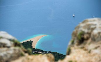 Brač Island in the Adriatic Sea, Croatia.