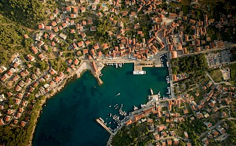 Hvar Harbor on Hvar Island, Croatia. Grant Ritchie@Unsplash