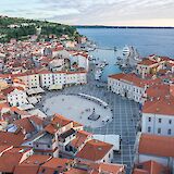 Piran along the Adriatic Sea in Slovenia. Leonhard Niederwimmer@Unsplash