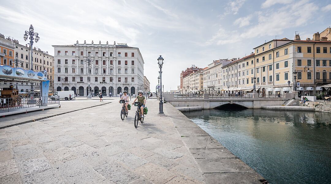 Cycling in Trieste, Italy. toFA