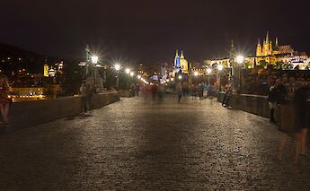 Charles Bridge in Prague, Bohemia, Czech Republic. Miguel Mendez@Flickr