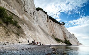 People playing on the Island of Møn, Denmark. Flickr:News Oresund