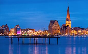 Baltic Sea town of Rostock, Germany. CC:Moahim